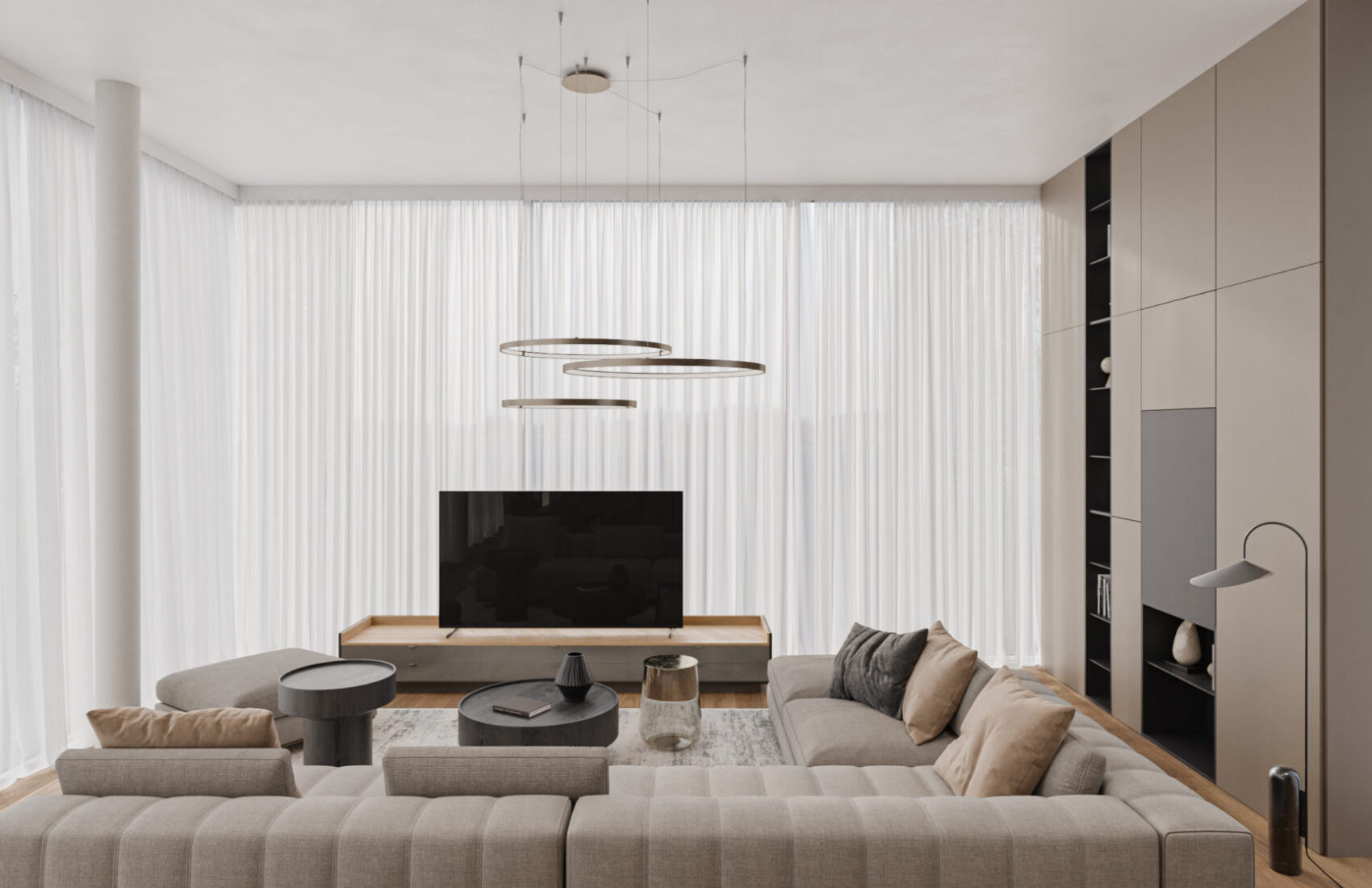 design interiéru obývačky Nitra