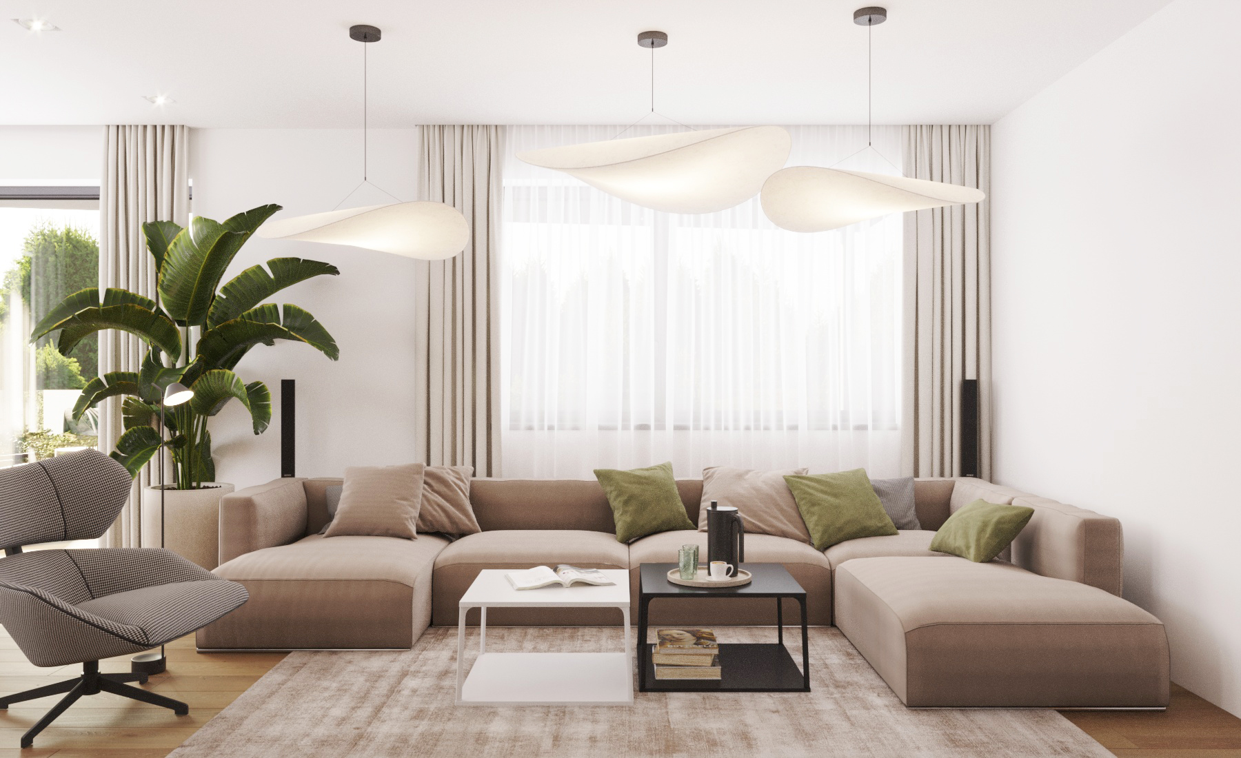 minimalizmus v obývačke